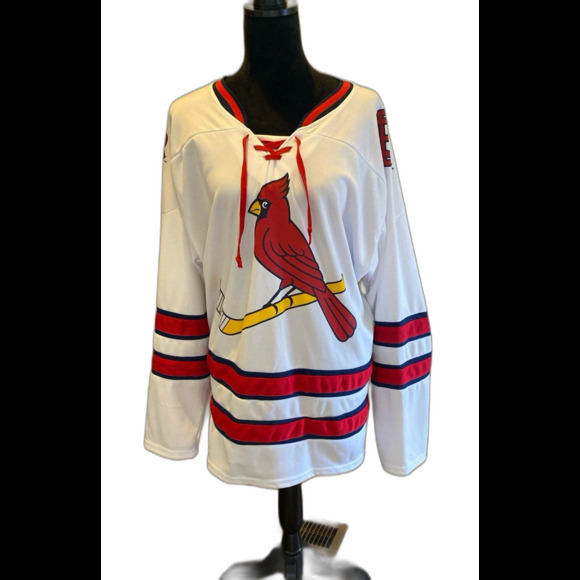 Cardinals Hockey Jersey Pullover Shirt Promo by FoxSports in 2018 Men Size XL - Picture 2 of 12